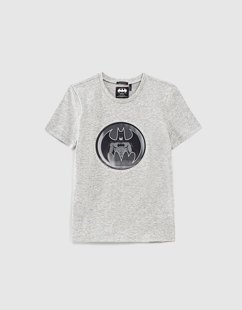 Graues Jungen-T-Shirt IKKS - BATMAN mit Motiv