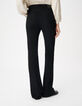 Jean flare noir taille haute Jodie Femme-3