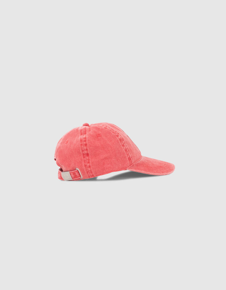 Boys’ red winged rider print cap-4