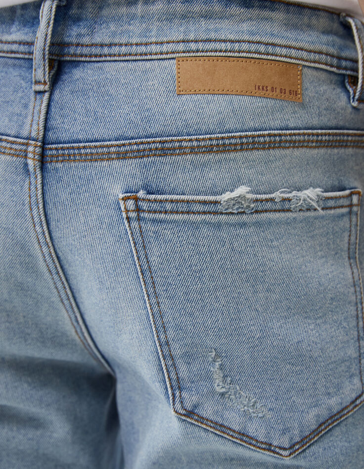 Jean SLIM indigo Liam Homme-5