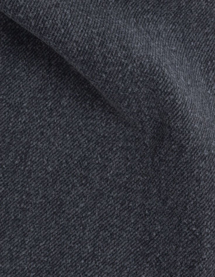 Vaqueros FLARE gris oscuro para niña-8