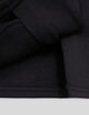 Chaqueta con botones de forro polar azul marino para niña-6