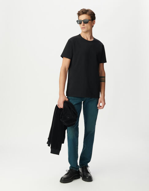 Inktblauwe SLIM jeans Heren - IKKS