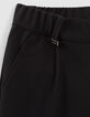 Schwarze Jungen-Chinohose-4