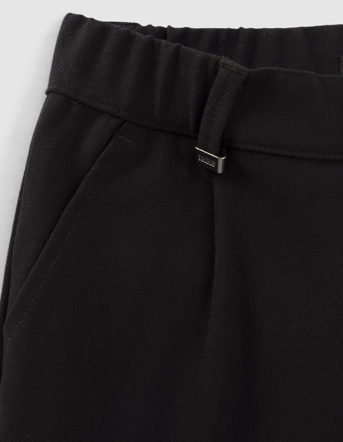 Boys’ black CHINO trousers-4