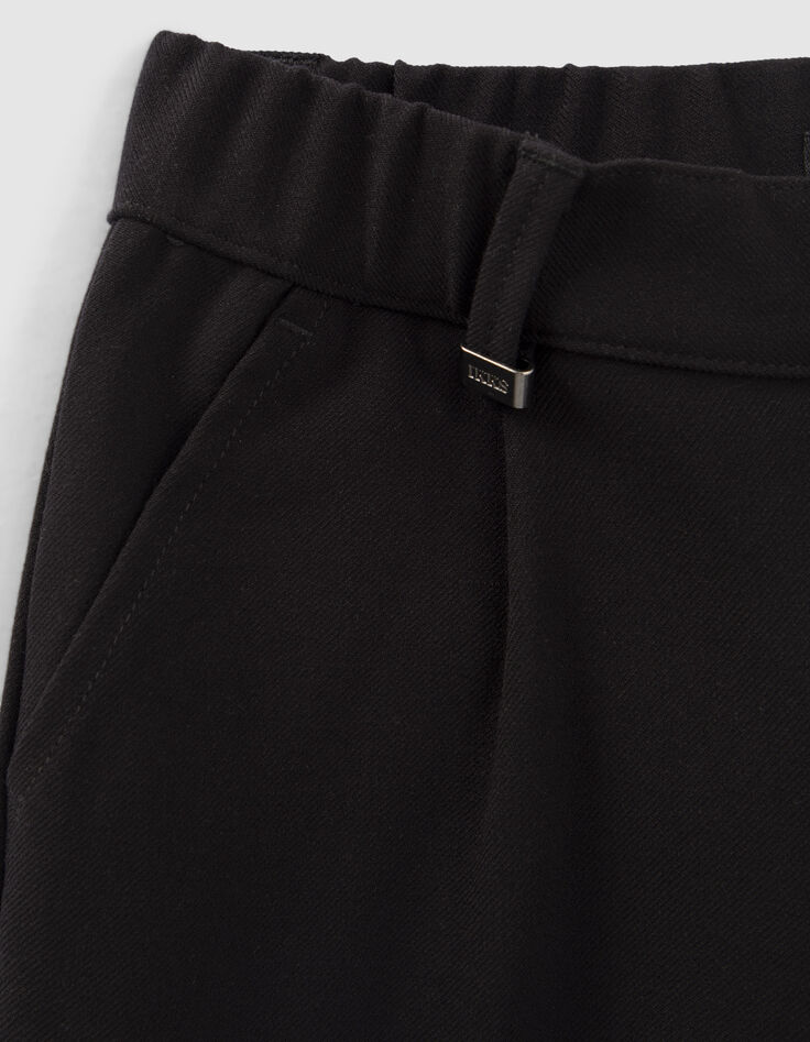 Schwarze Jungen-Chinohose-4