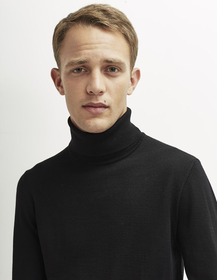Men's black jumper-1