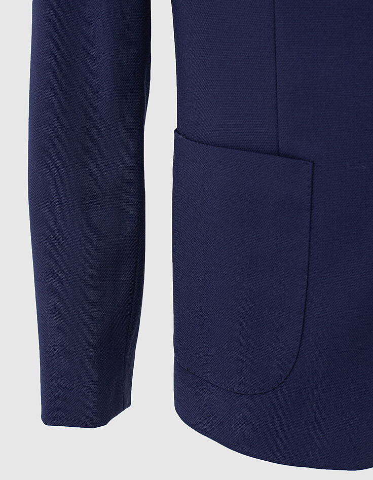 Indigoblauwe blazer Heren-4