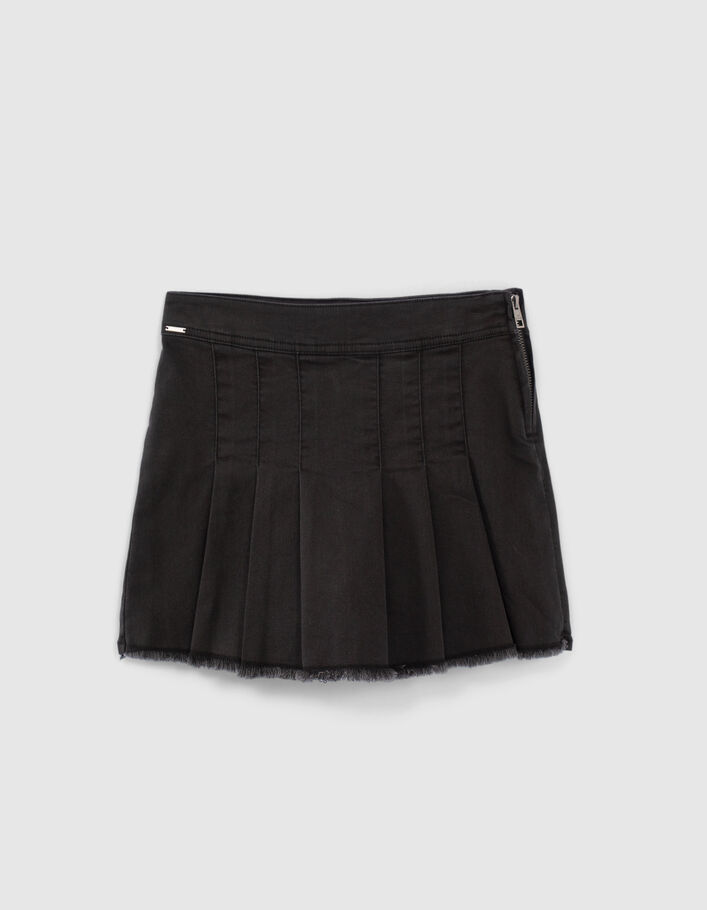 jupe short plissée