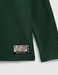 T-shirt vert anglais maxi visuel College dos gar&ccedil;on -6