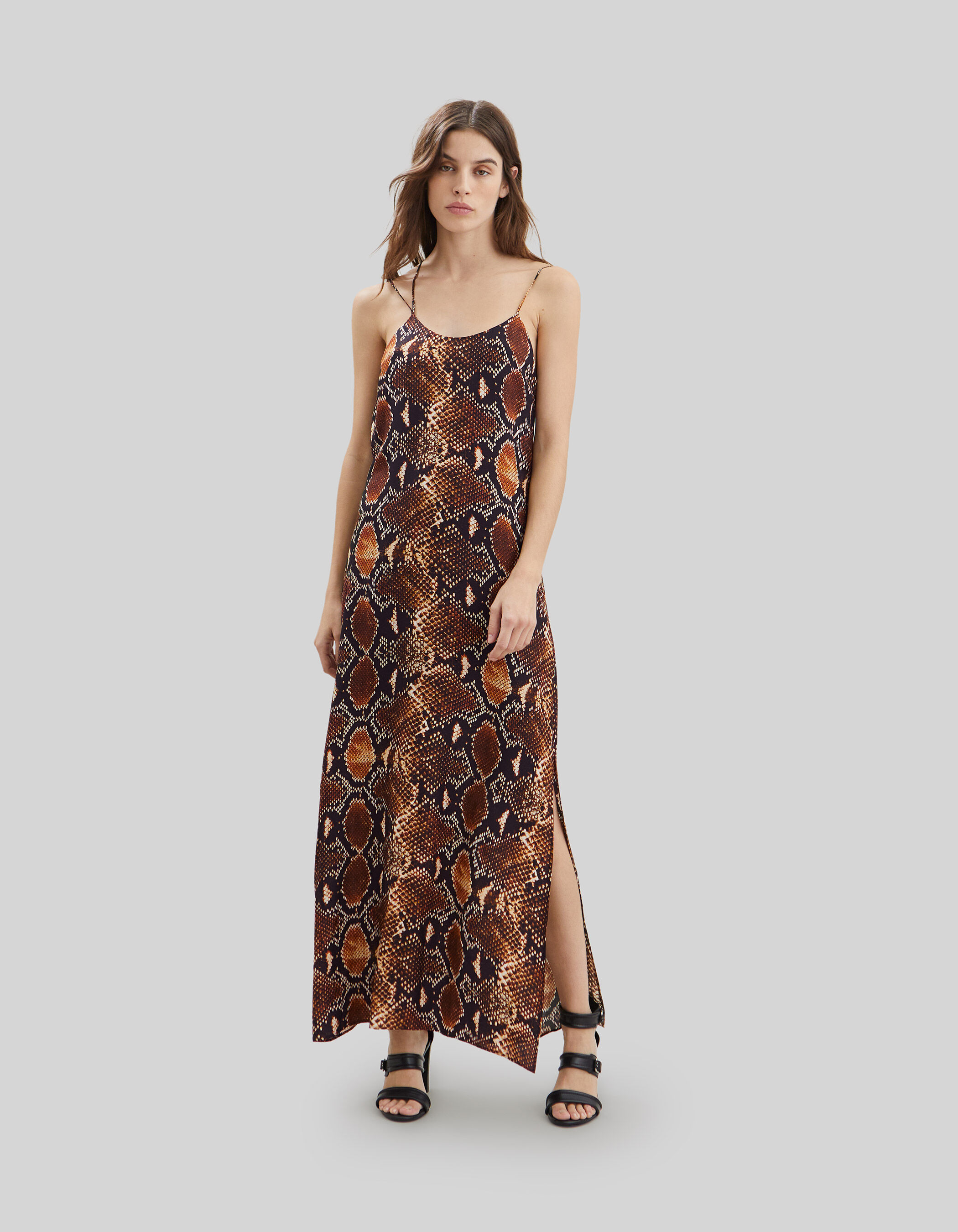 Robe python longue top