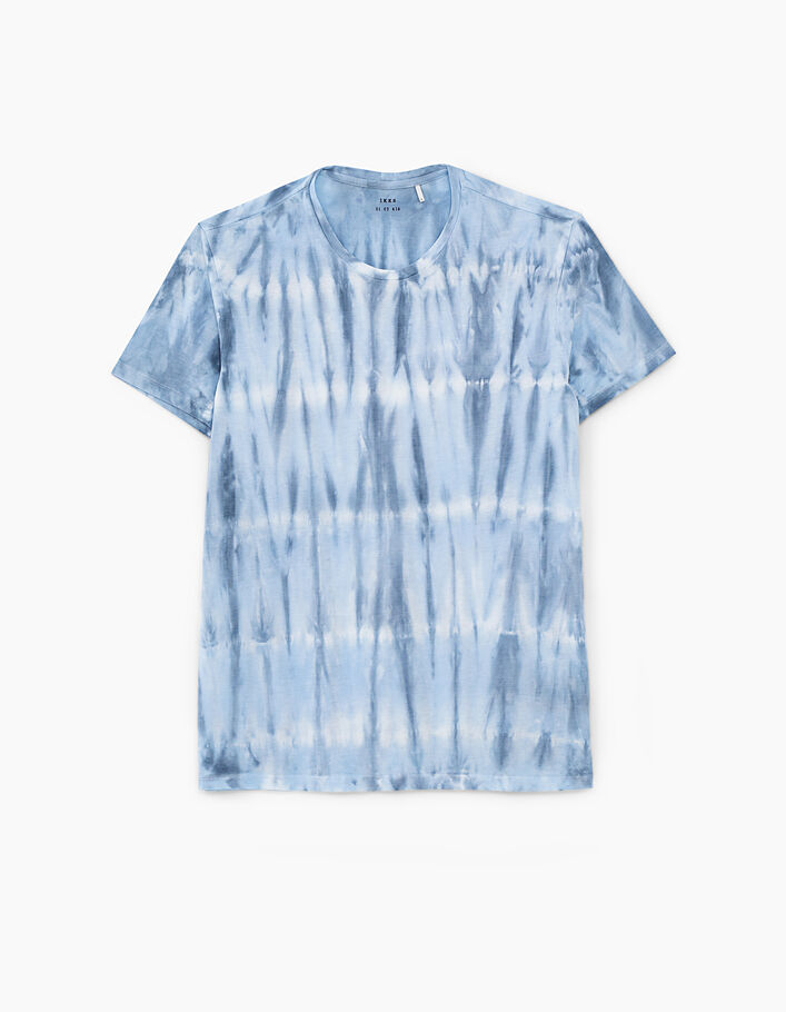 Men's forget-me-not tie and dye T-shirt - IKKS