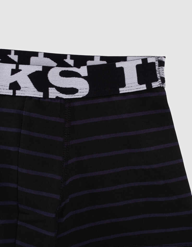 Boxers navy en zwarte strepen jongens-4