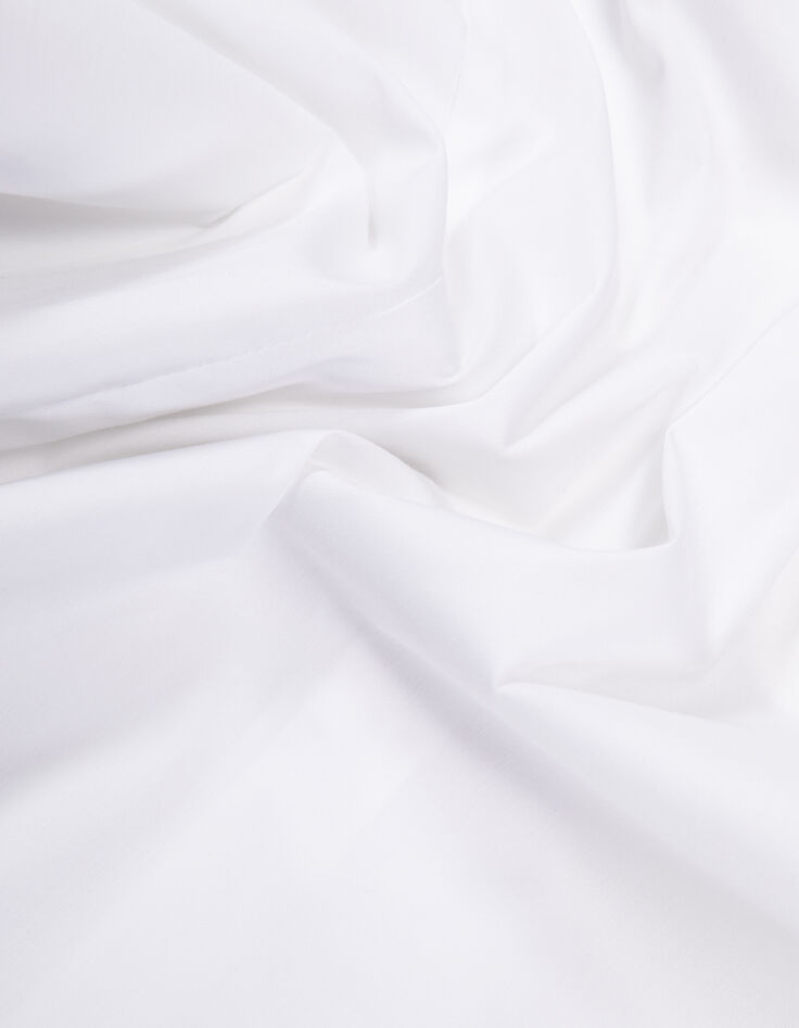 Chemise SLIM blanche en popeline Homme-8