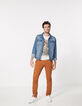 Camiseta natural arty-calavera Hombre-6