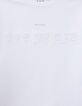 Men&rsquo;s white DRY FAST T-shirt with embossed slogan-6