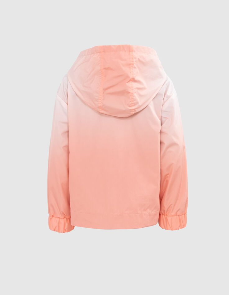 Boys’ neon orange windcheater with deep-dye effect-3