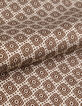 Pantalon large beige motif g&eacute;om&eacute;trique Femme-7