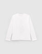 Camiseta blanco roto jirafa bailarinas ni&ntilde;a-4