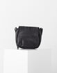 Bolso bandolera The Waiter cuero hebillas metal-3