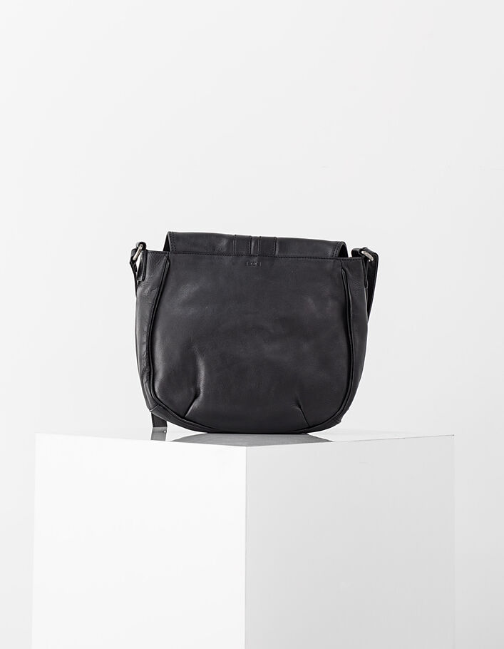 Women’s The Waiter leather shoulder bag+metal buckles - IKKS