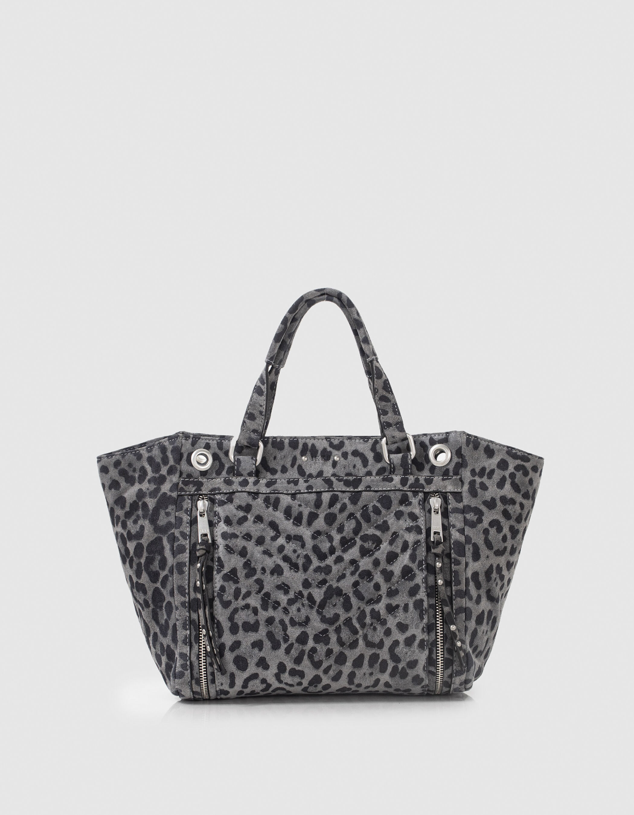 Women s grey leopard Medium 1440 tote bag