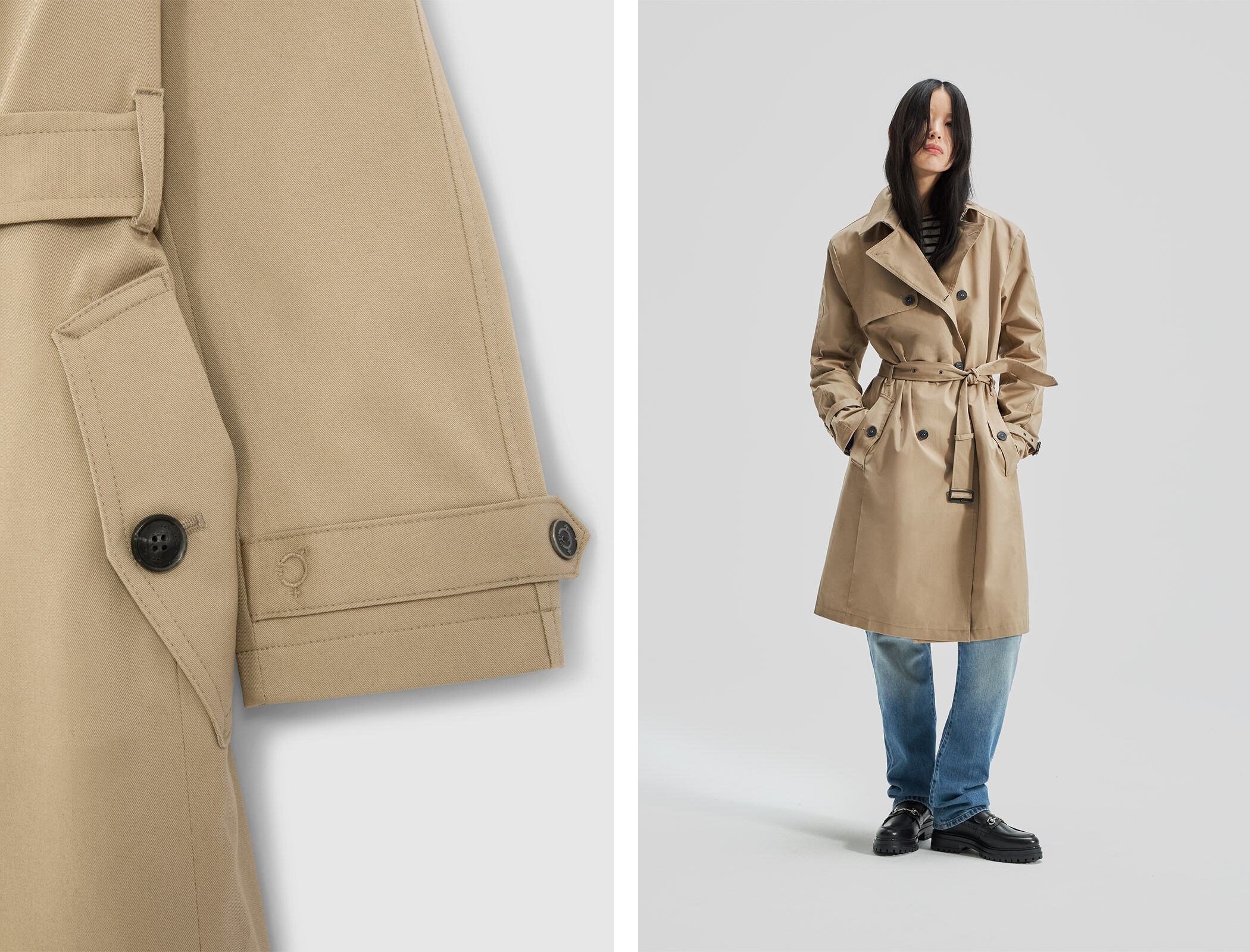 Trench clearance ado fille