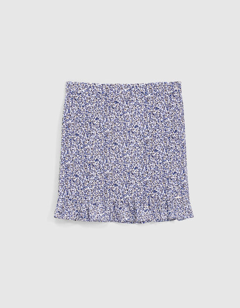 Girls’ mastic Paisley print ruffled skirt