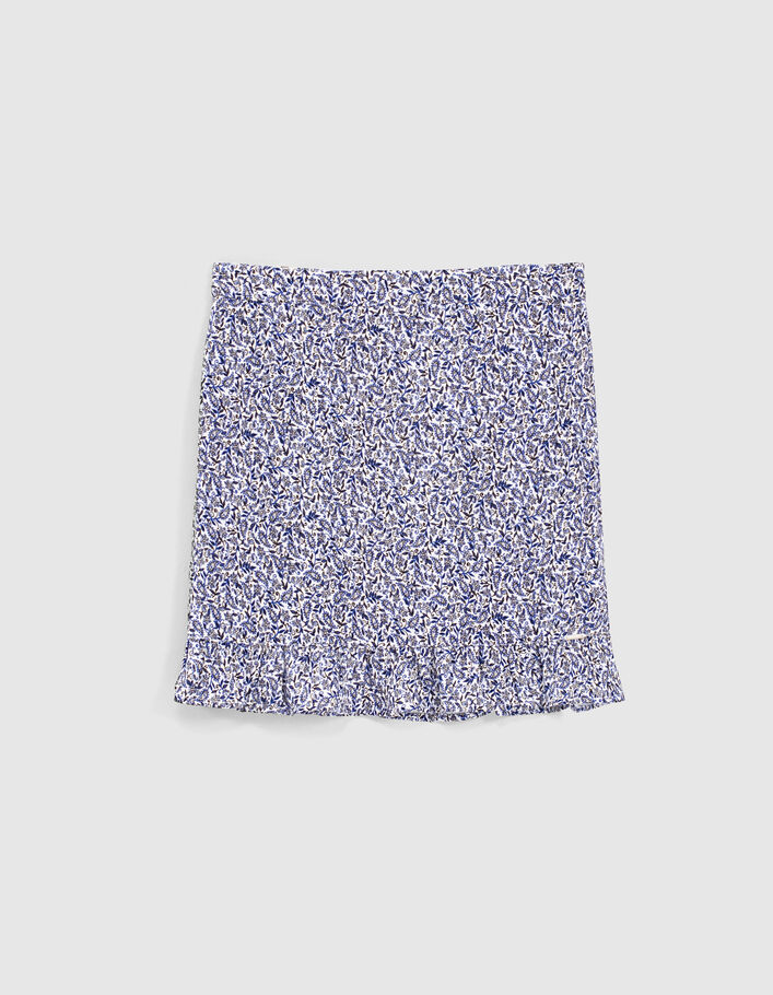 Girls’ mastic Paisley print ruffled skirt - IKKS