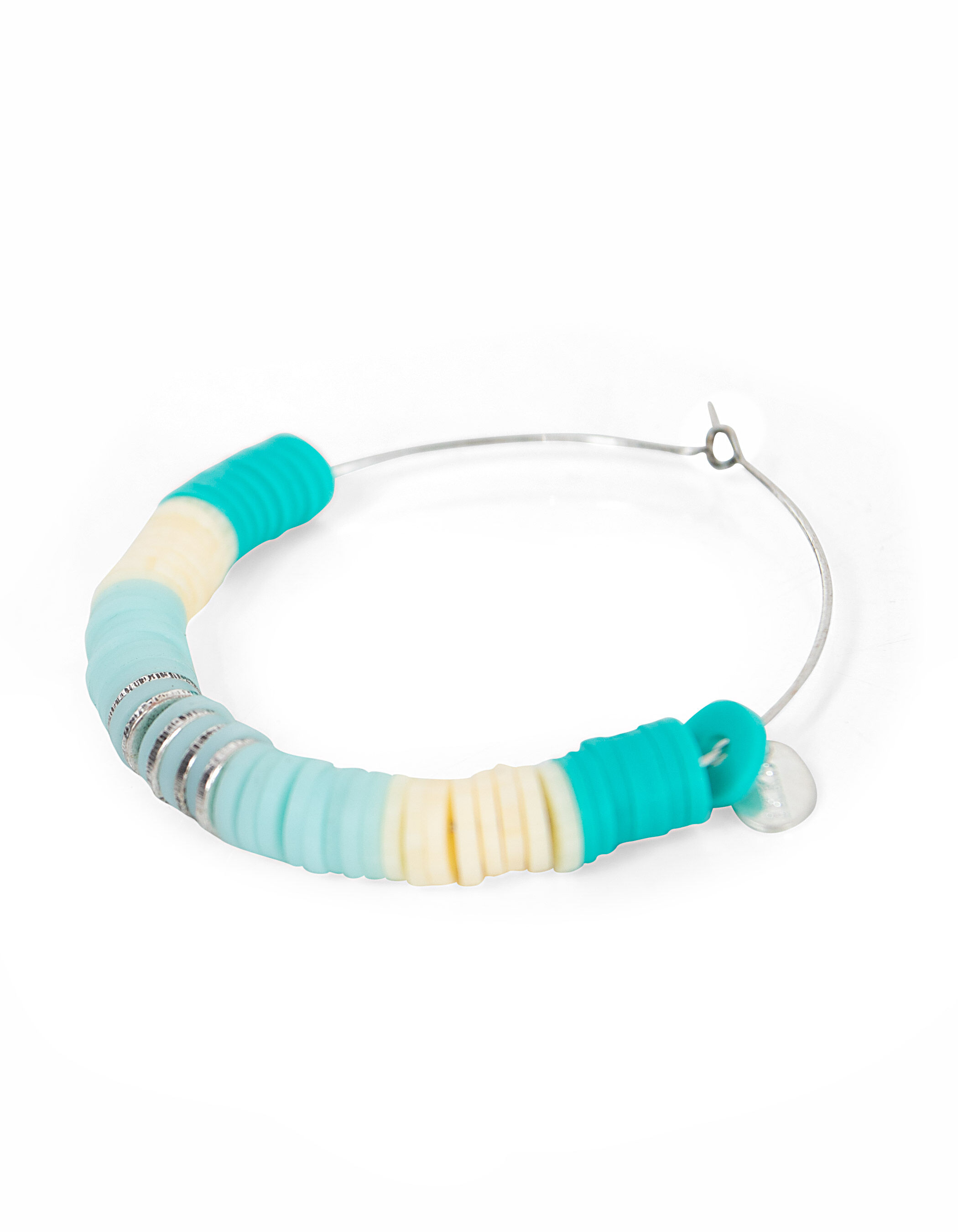 Heishi hot sale bead earrings
