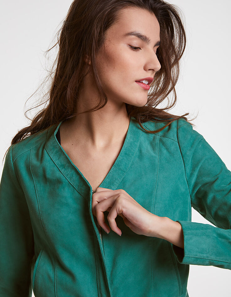 Blouson tailleur cuir femme-4 Blouson tailleur cuir femme-4