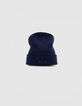 Bonnet marine tricot logo gomme gar&ccedil;on-2