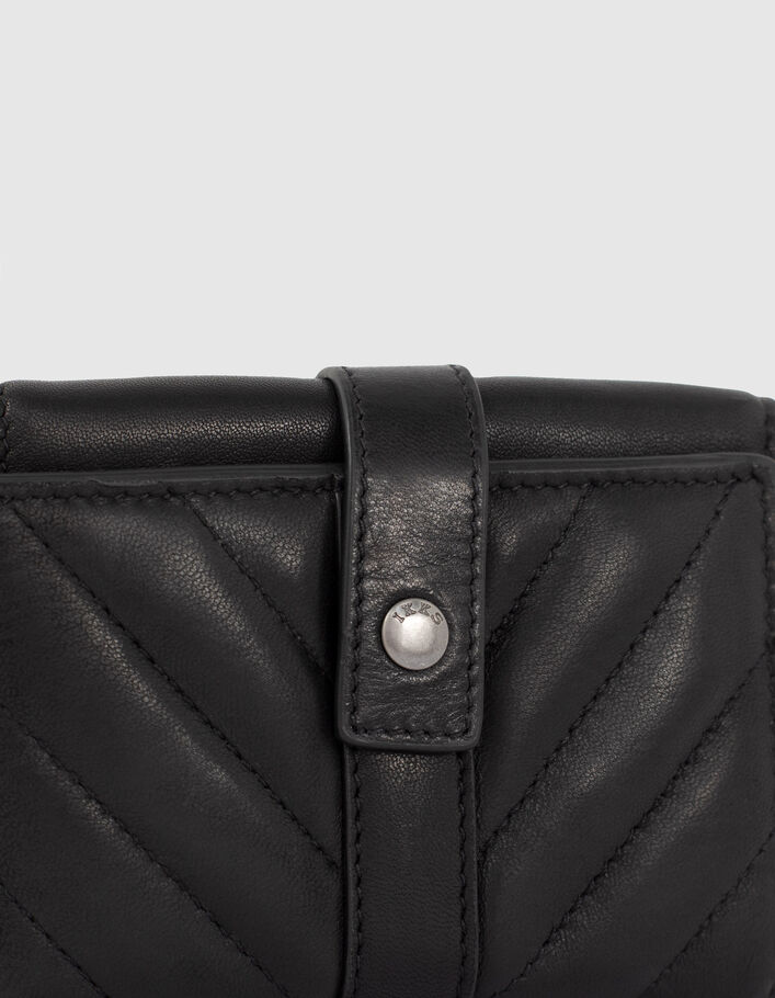 Women’s 1440 TRADER WALLET quilted chevron leather wallet-4