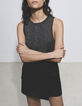 Pure Edition – Women’s black short wrap skirt-2