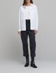 Antraciete maxi boyfriend-jeans voor dames-1