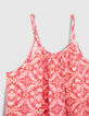 Top lencero rosa estampado étnico niña-2