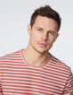Men’s mauve striped sailor T-shirt-3