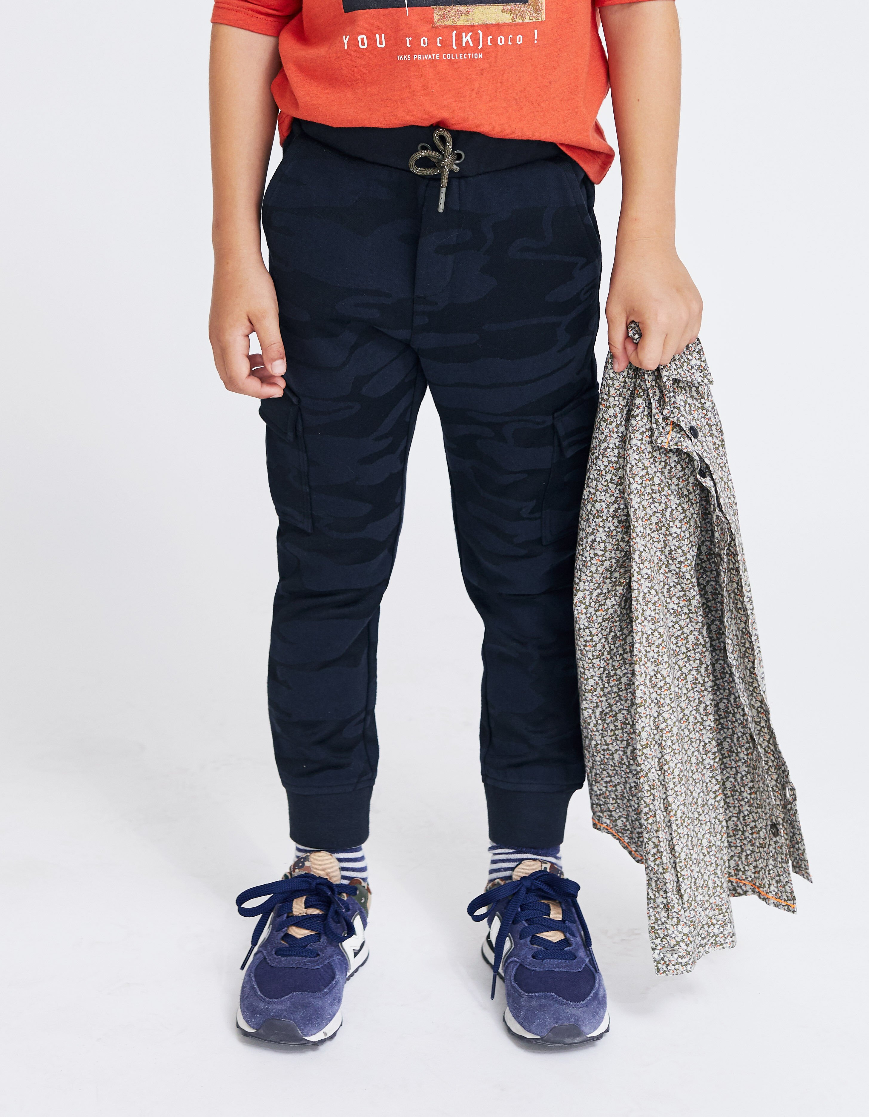 Boys camouflage joggers