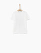 Gebroken wit T-shirt Walk on Fame voor jongens -3