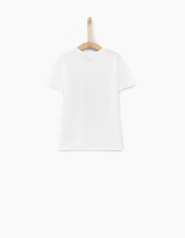 Boys' off-white Walk of Fame T-shirt  - IKKS
