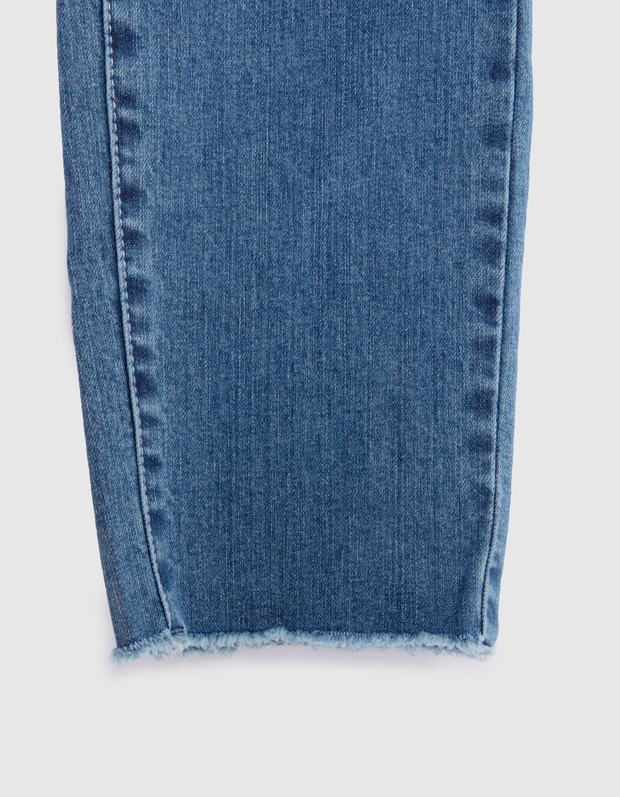 Waterless denim top