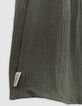 Khaki Mädchen-Jacquard-Jumpsuit-7
