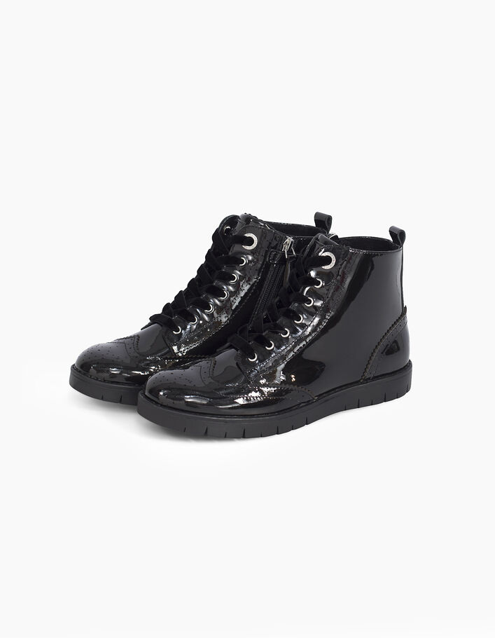 Girls' black ankle boots - IKKS