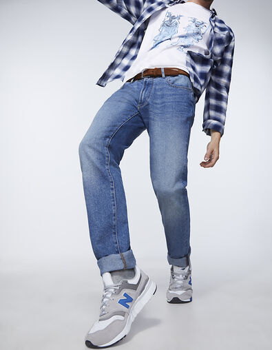 Indigo SLIM fit jeans Brooklyn Heren - IKKS