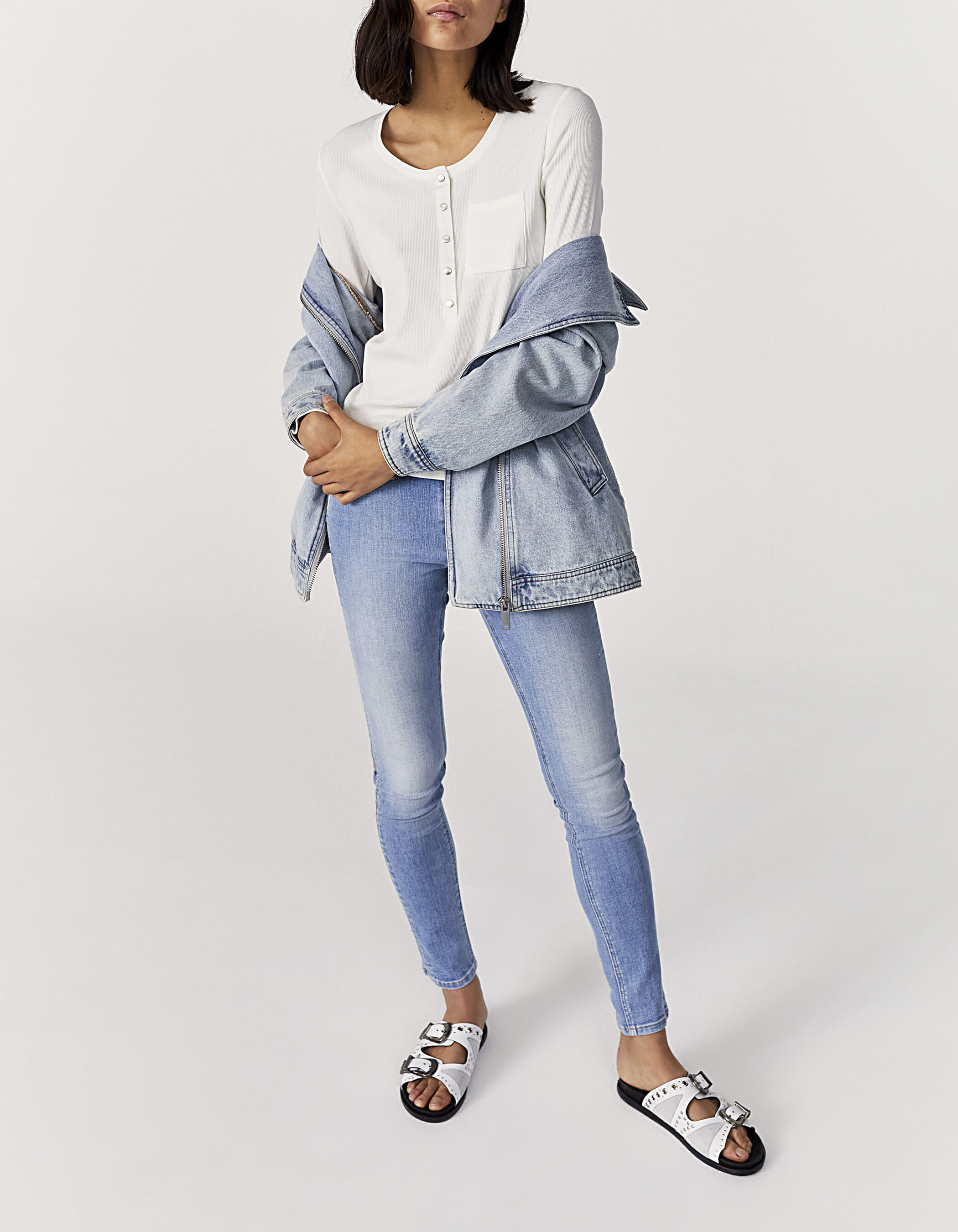 Jean coupe 2025 slim femme