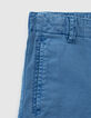 Blaue Chino-Jungenbermudas-4