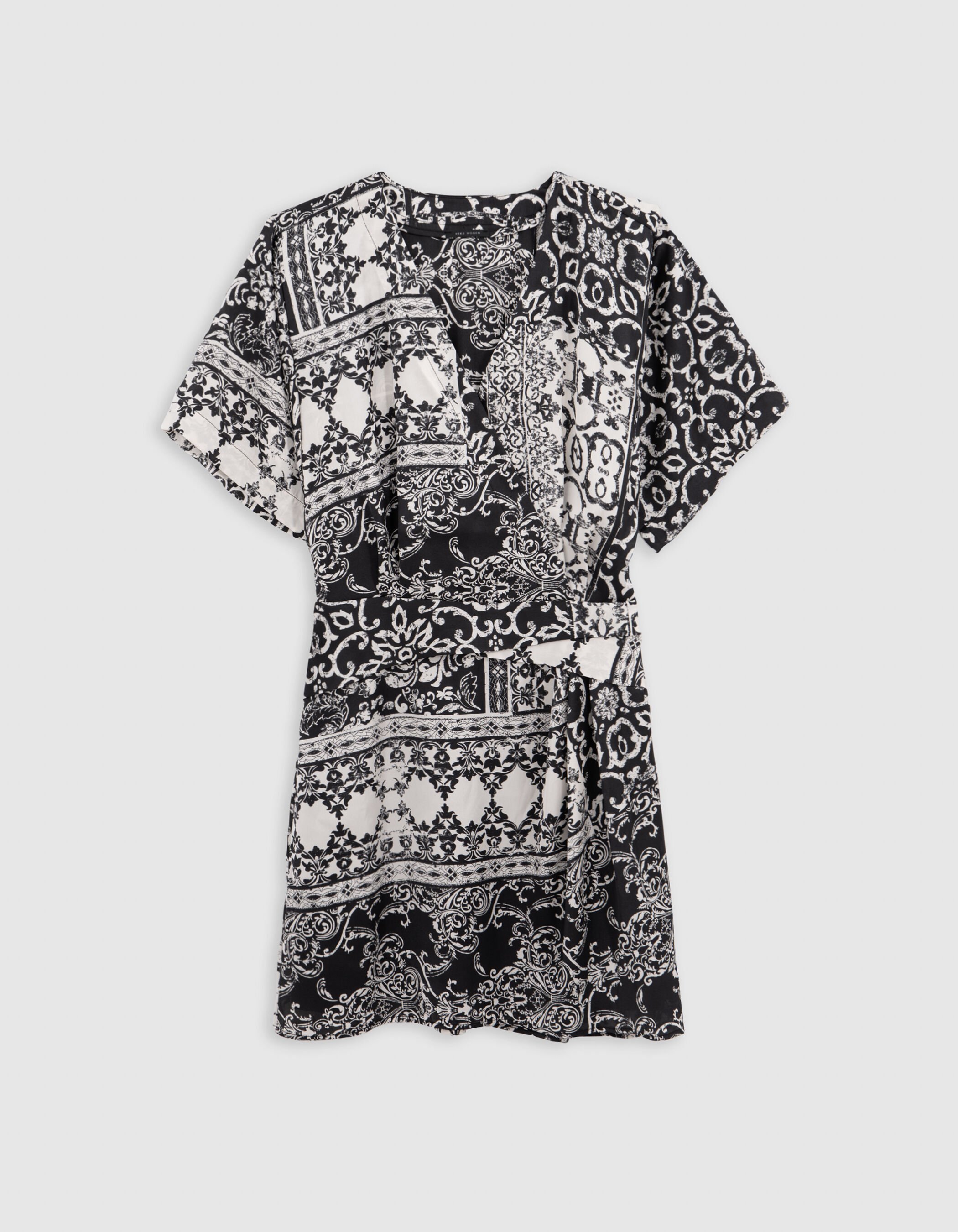 Robe imprimé foulard h&m on sale