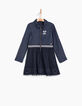 Robe-chemise en jean et jupon en tulle fille-2