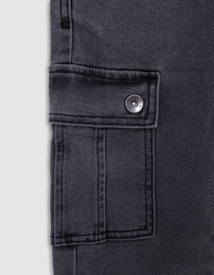 Jogger LOOSE gris denim battle niño-5 Jogger LOOSE gris denim battle niño-5