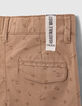Bermudas arena estampado anclas y coronas niño -6